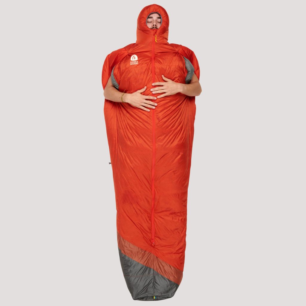 	
backpacking sleeping bag