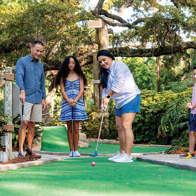 indoor mini golf