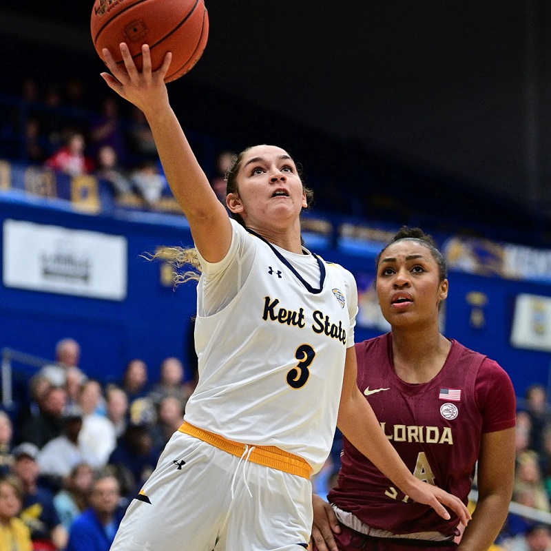 Kent State women's basketball player stats