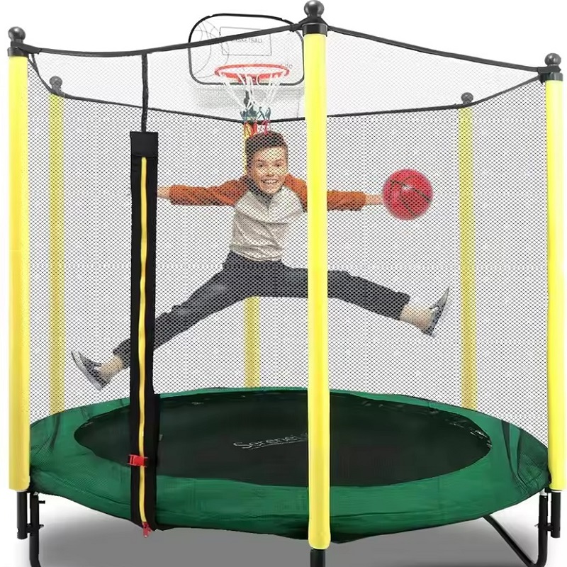 trampoline basketball