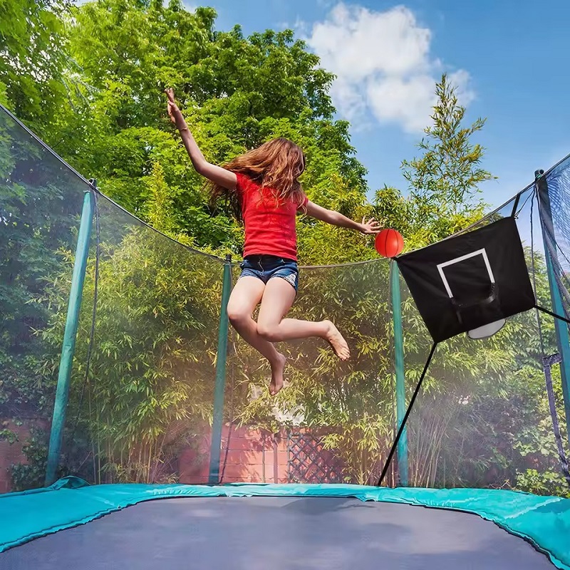 Trampoline Basketball Hoop: Discover the Benefits for Family Fun插图