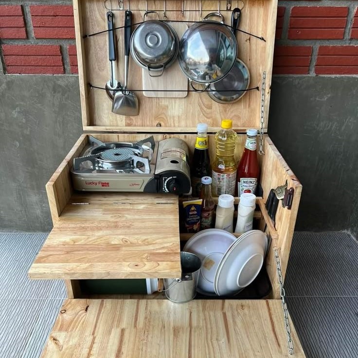 camp kitchen box