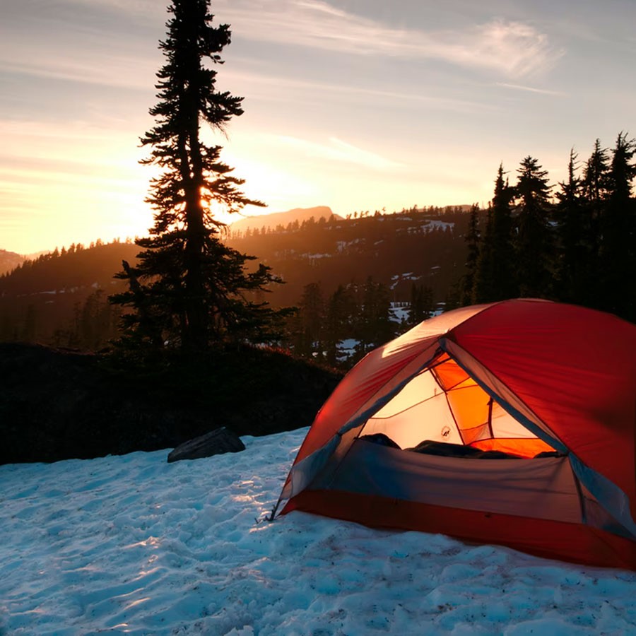 how to keep a tent warm