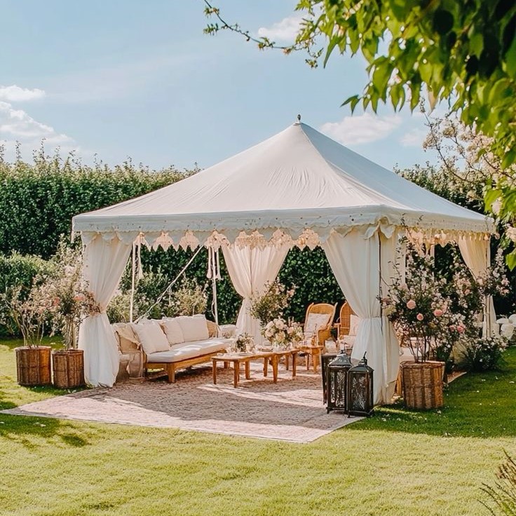 how much does it cost to rent a tent