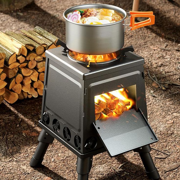 camping wood stove