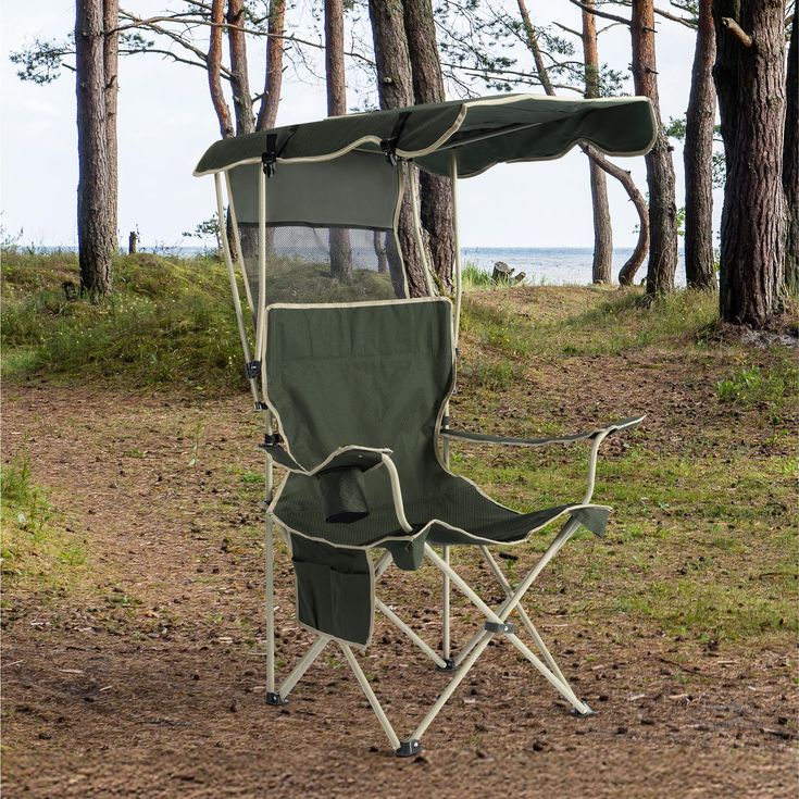 camp chair with shade