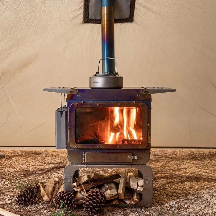 camping wood stove