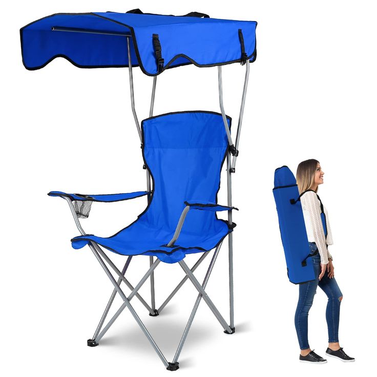 camp chair with shade