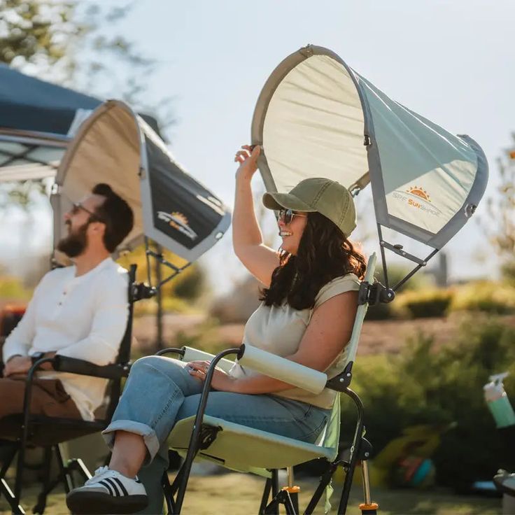 camp chair with shade