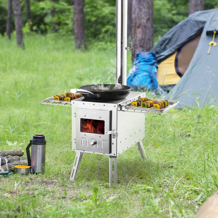 camping wood stove