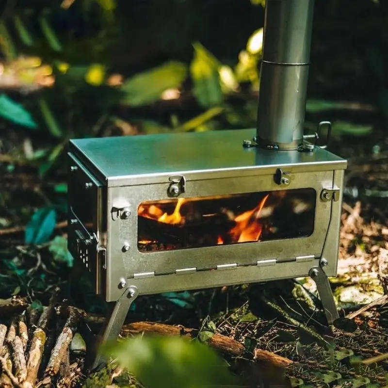 camping tent stove