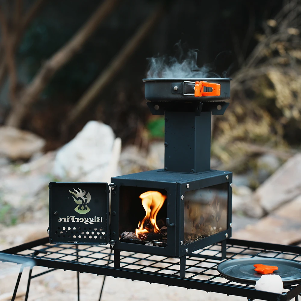 camping tent stove
