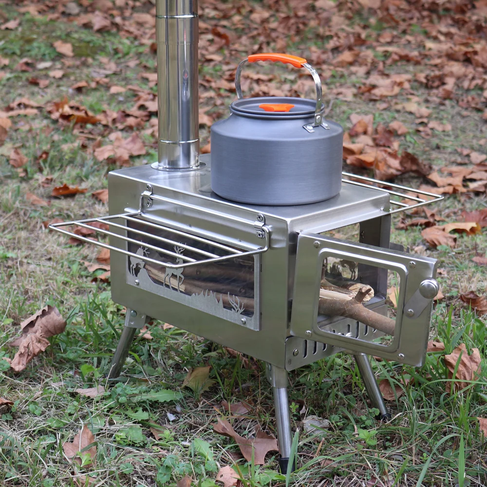 camping tent stove