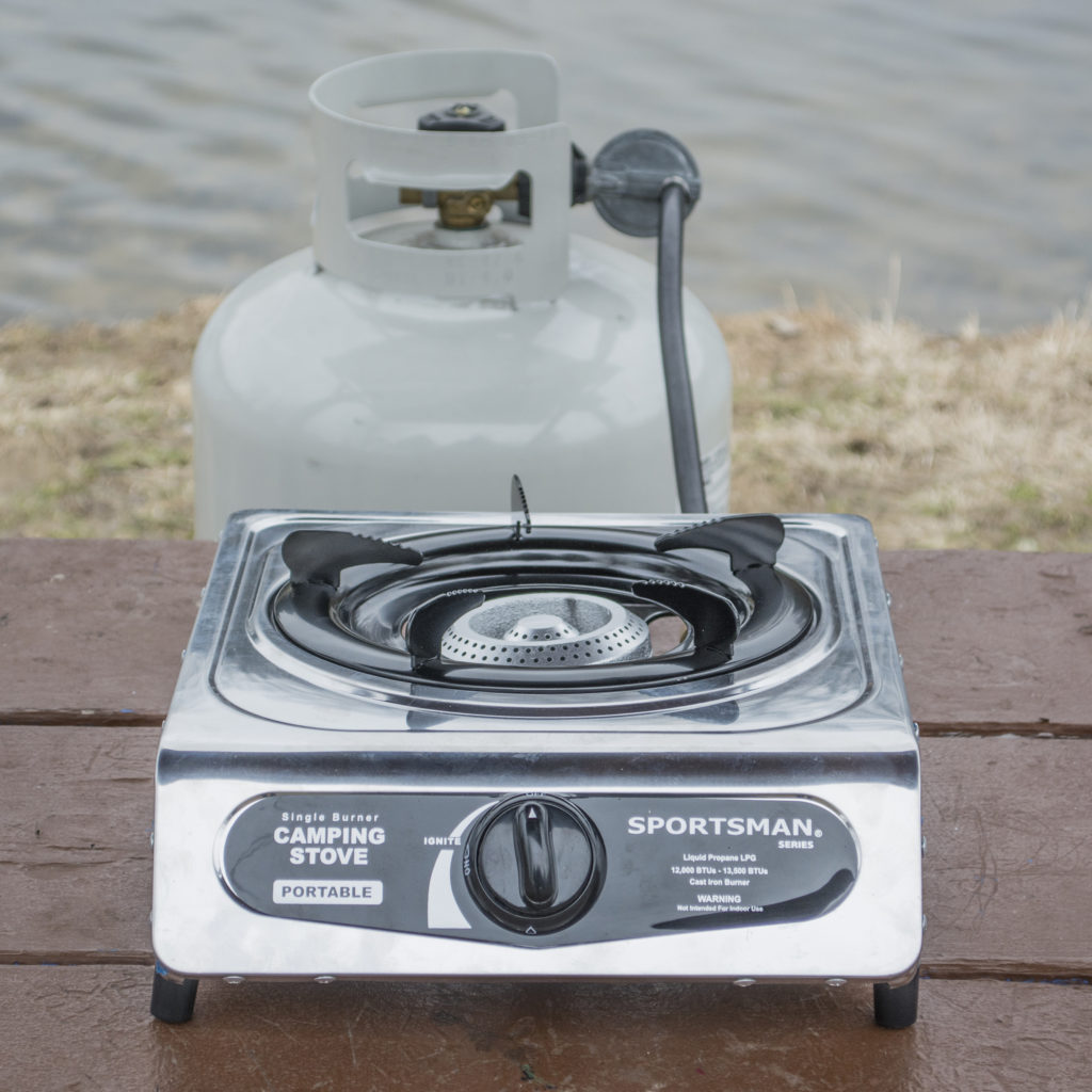 single burner camping stove