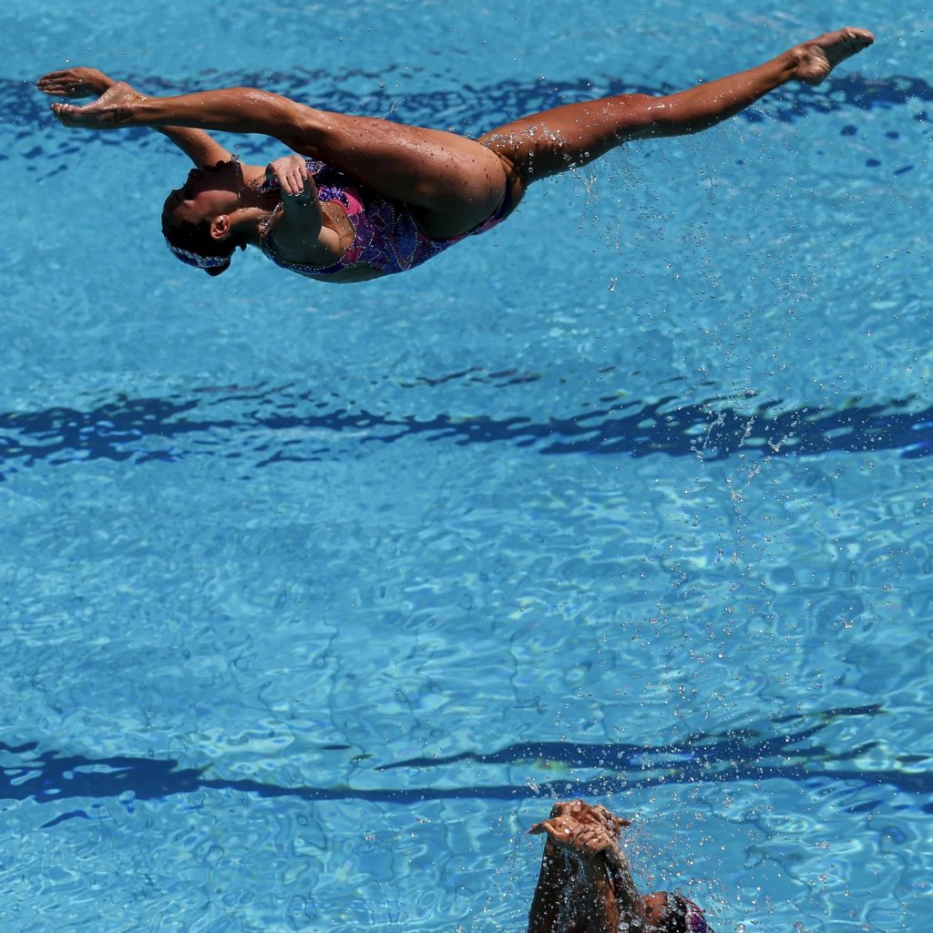 synchronized swimming