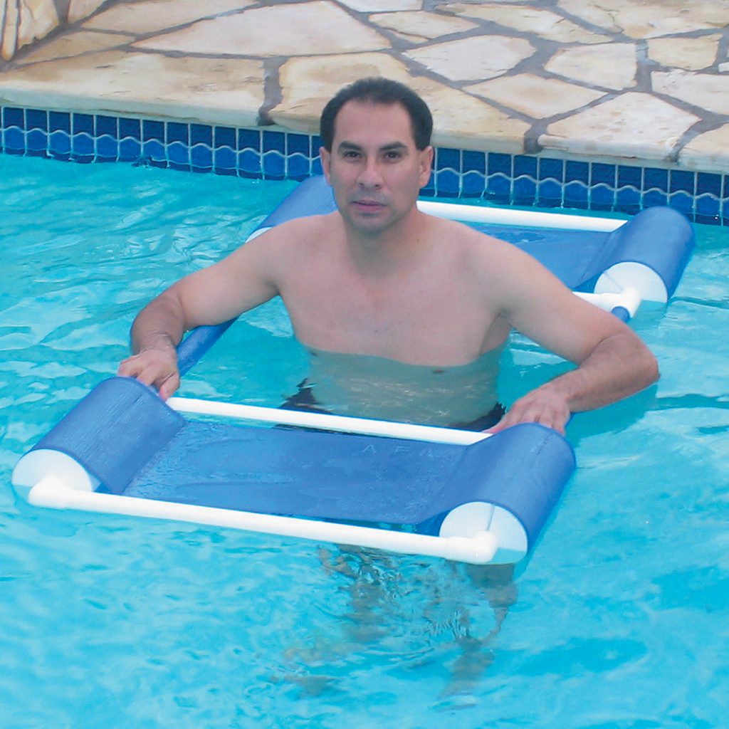 swimming or floating