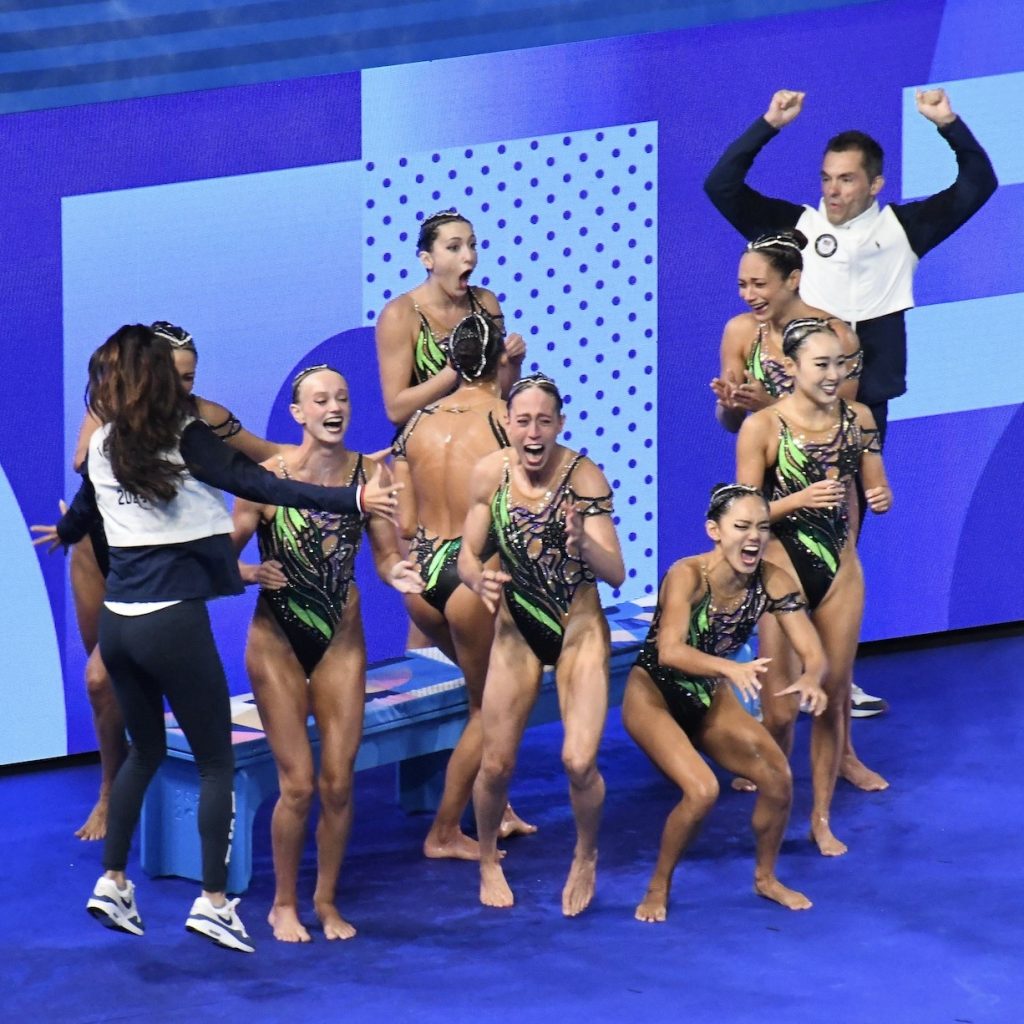 artistic swimming olympics winners