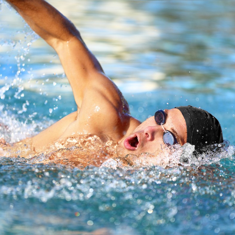 freestyle swimming