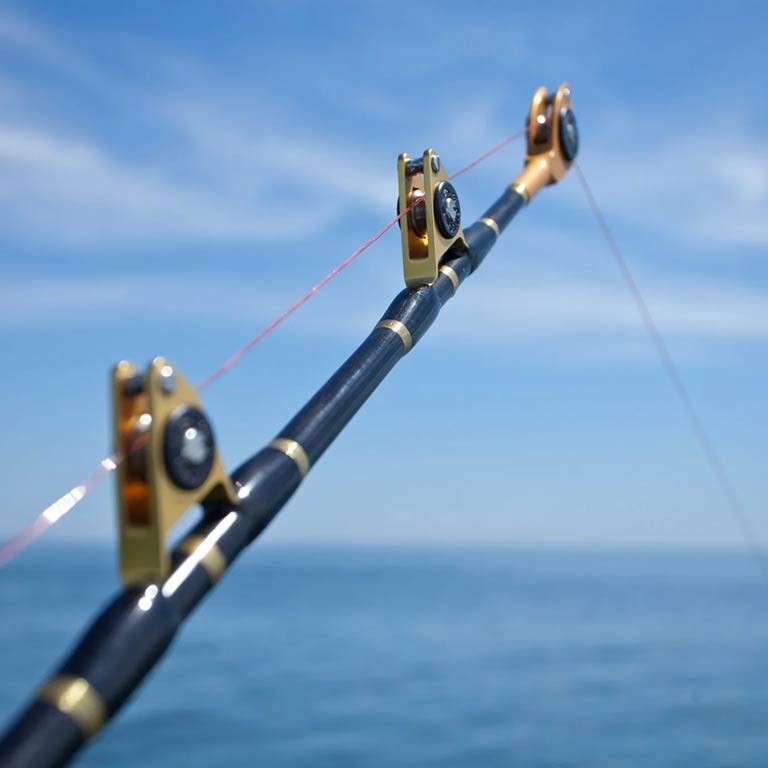 how to line a fishing rod