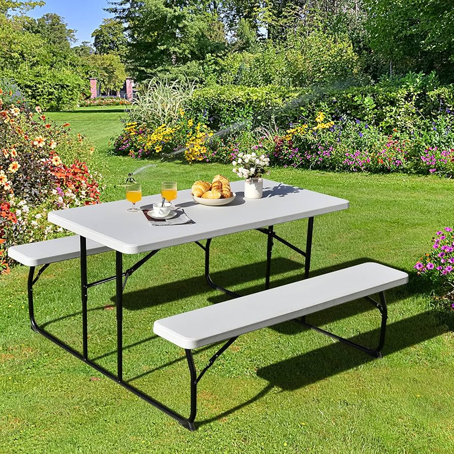 outdoor picnic table