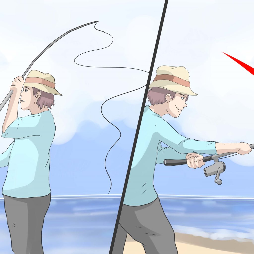 how to cast a fishing rod