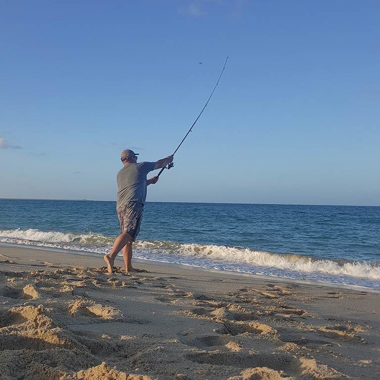 how to cast a fishing rod