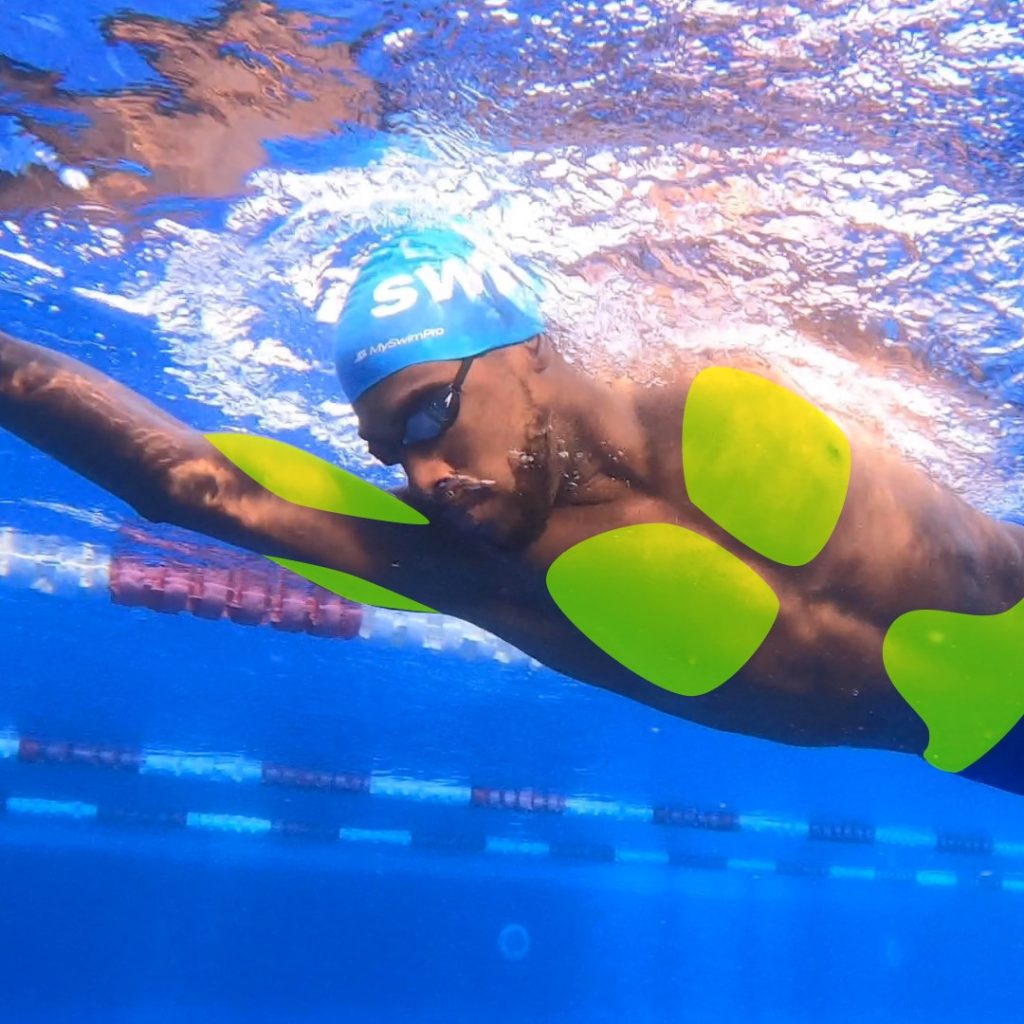 does swimming build muscle