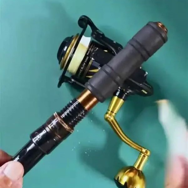 how to string a fishing rod