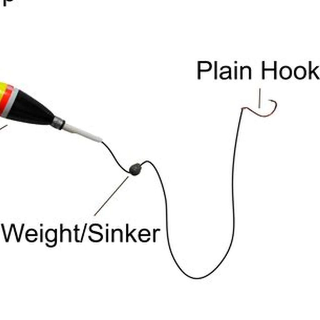 how to put hook on fishing rod