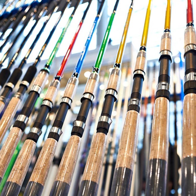pick a fishing rod