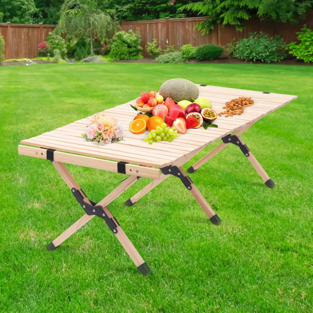 outdoor picnic table