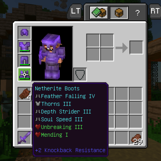 enchantments put on a fishing rod
