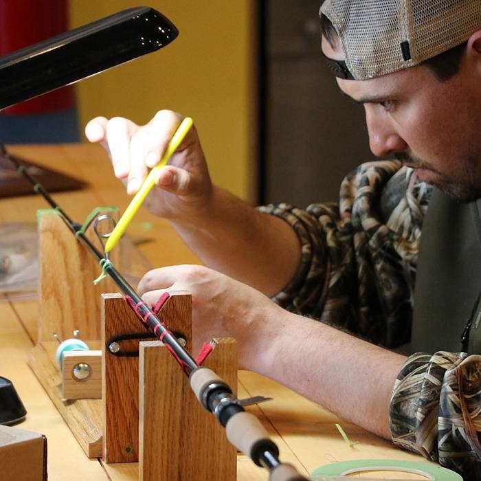 make a fishing rod