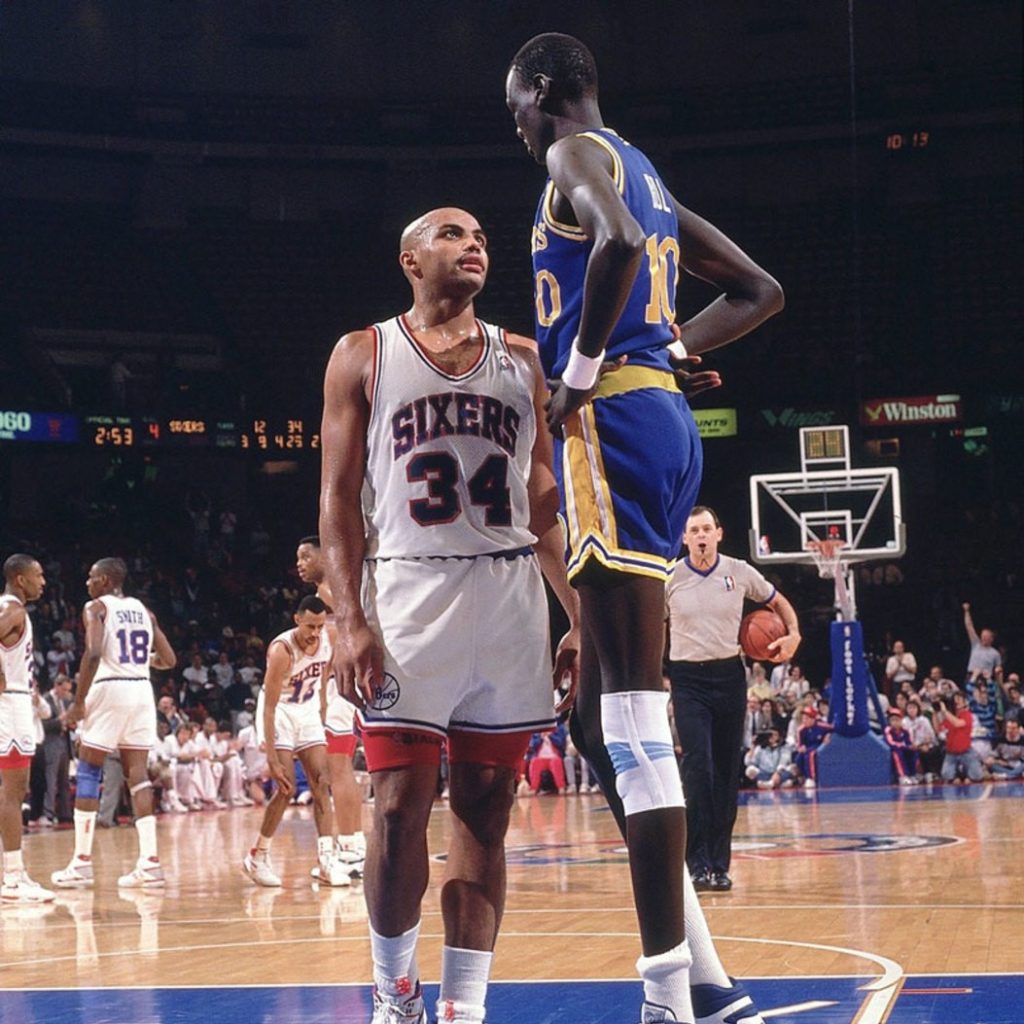 manute bol swimming