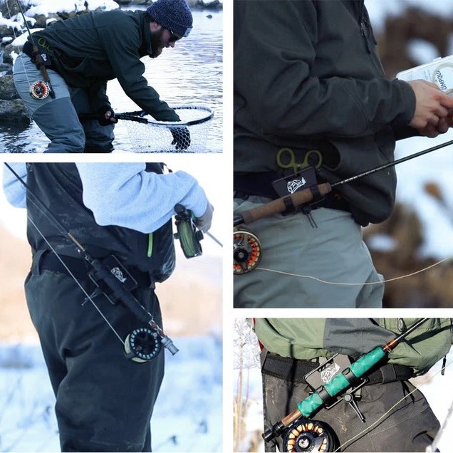 how to hold fishing rod
