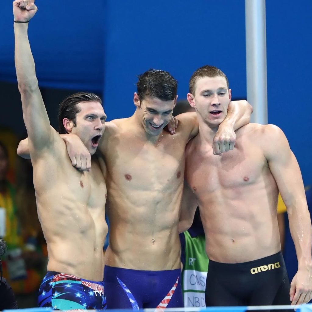 men's swimming olympics