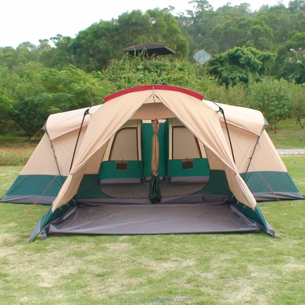 3 room camping tent