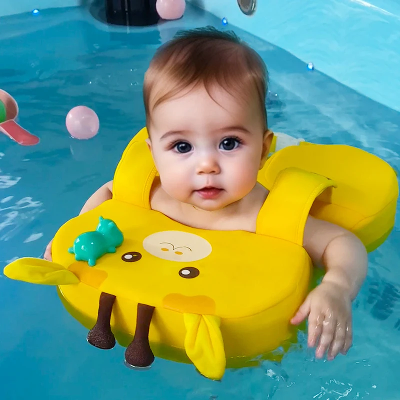 baby swimming