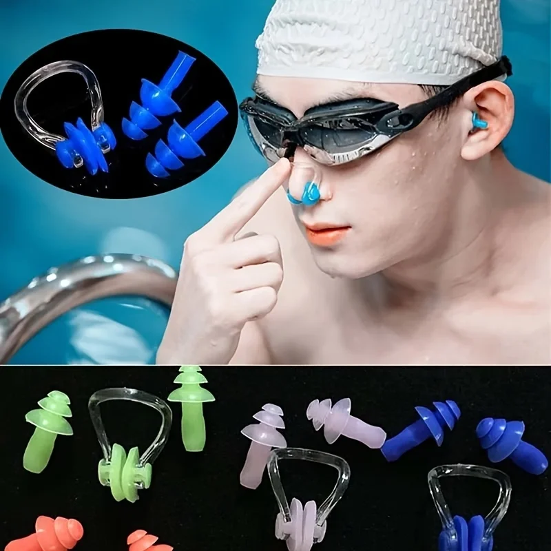 Swimming Nose Clips for Comfort, Fit, and Leak-Free Performance插图2 swimming nose clip