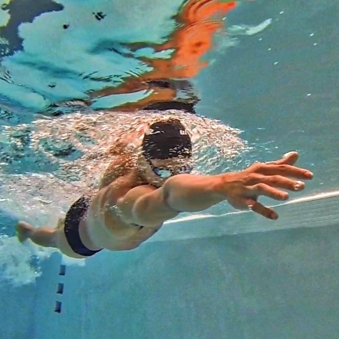 front crawl swimming