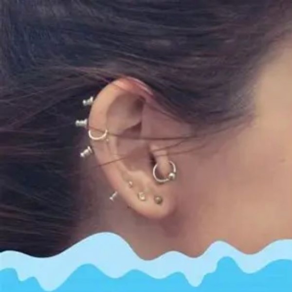 swimming after ear piercing