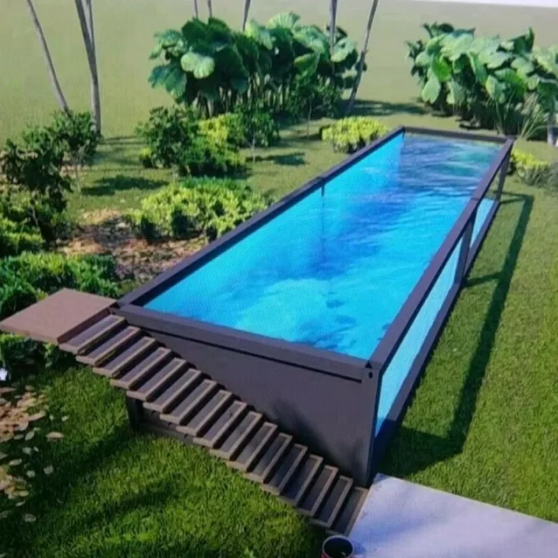 shipping container swimming pool