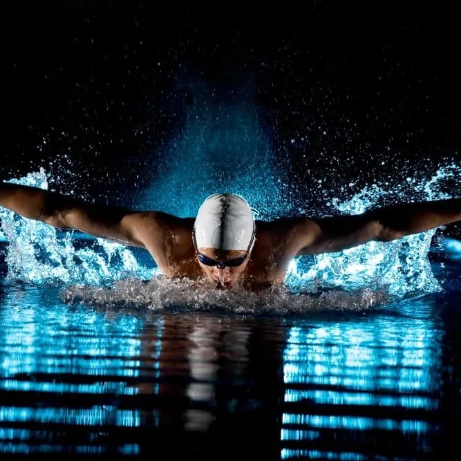 butterfly stroke swimming