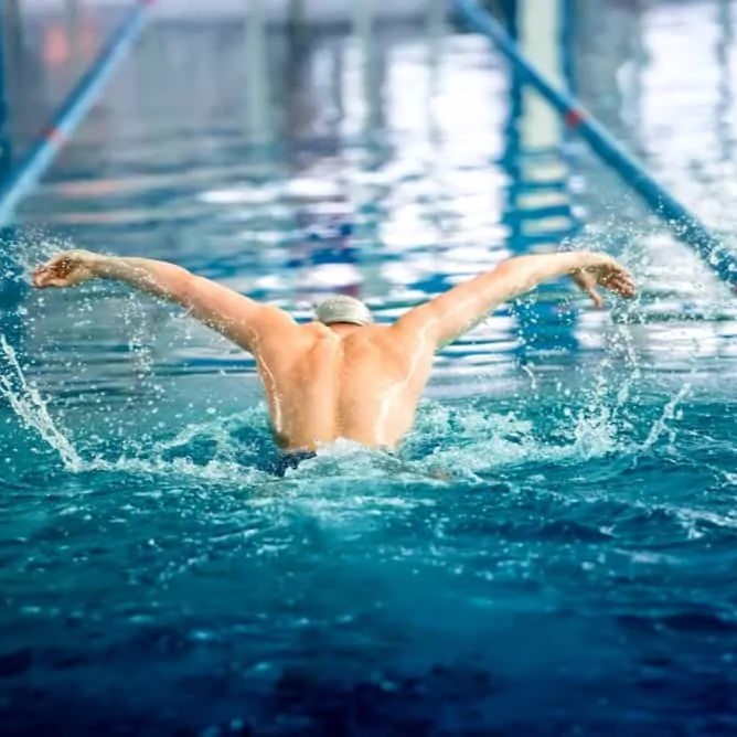 butterfly stroke swimming
