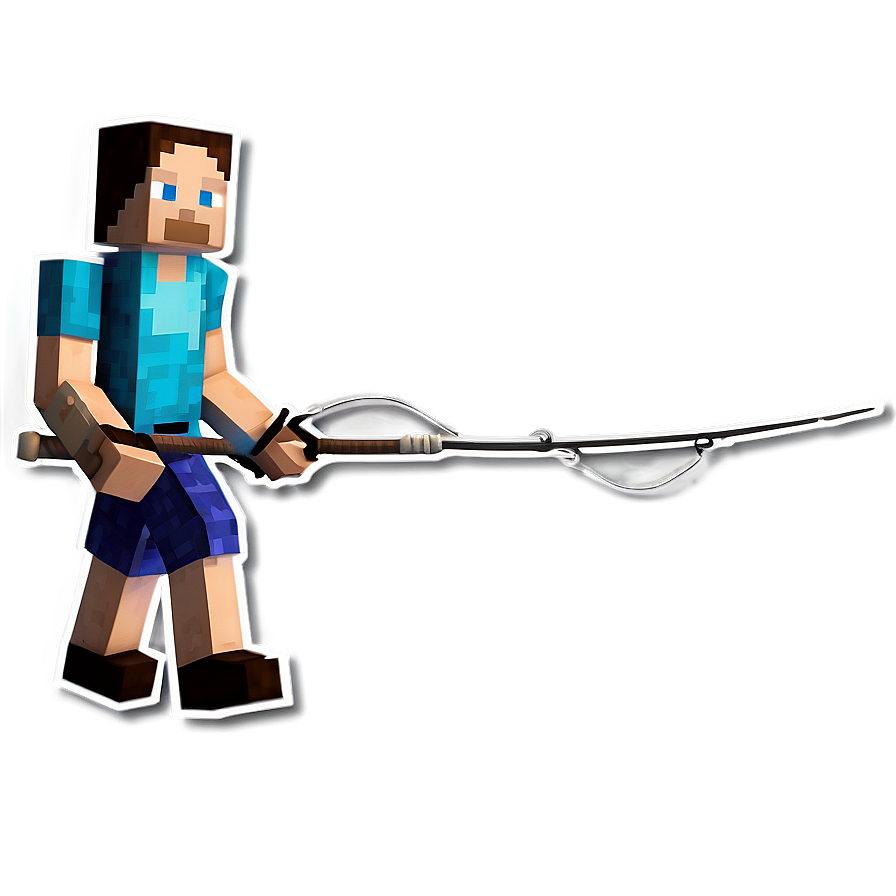 fishing rod in minecraft