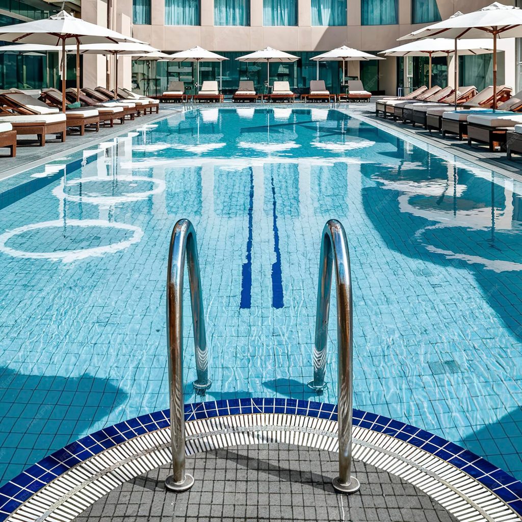 outdoor swimming pool