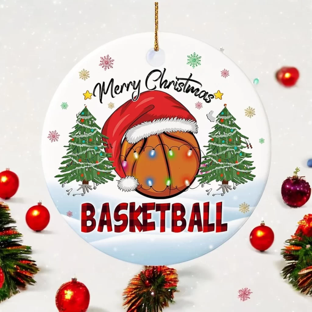 merry christmas basketball