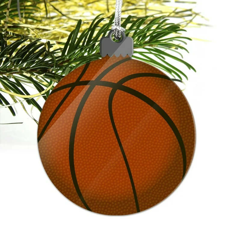 basketball christmas ornament