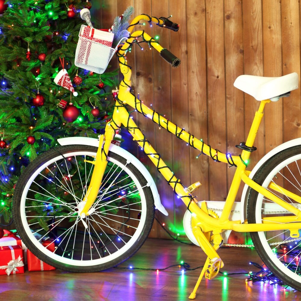 how to wrap a bike for christmas