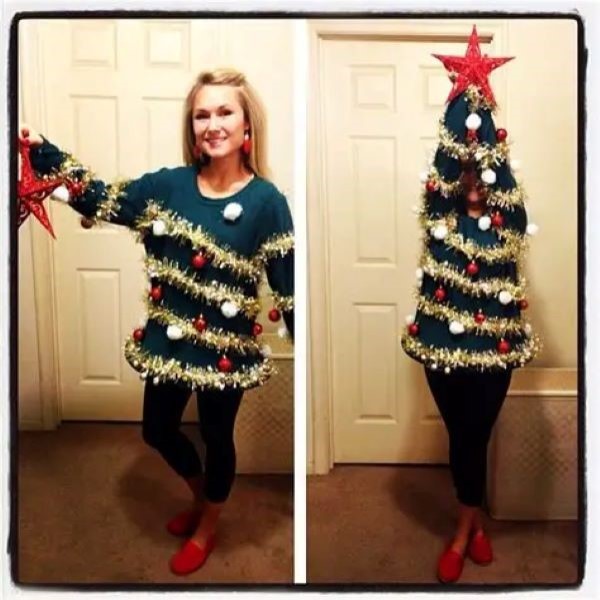 diy ugly christmas sweater
